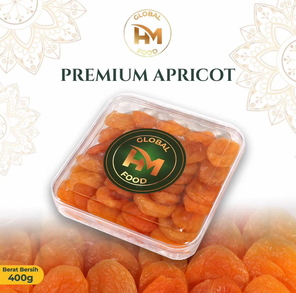 Makanan Premium Dried Apricot HM Global Food
