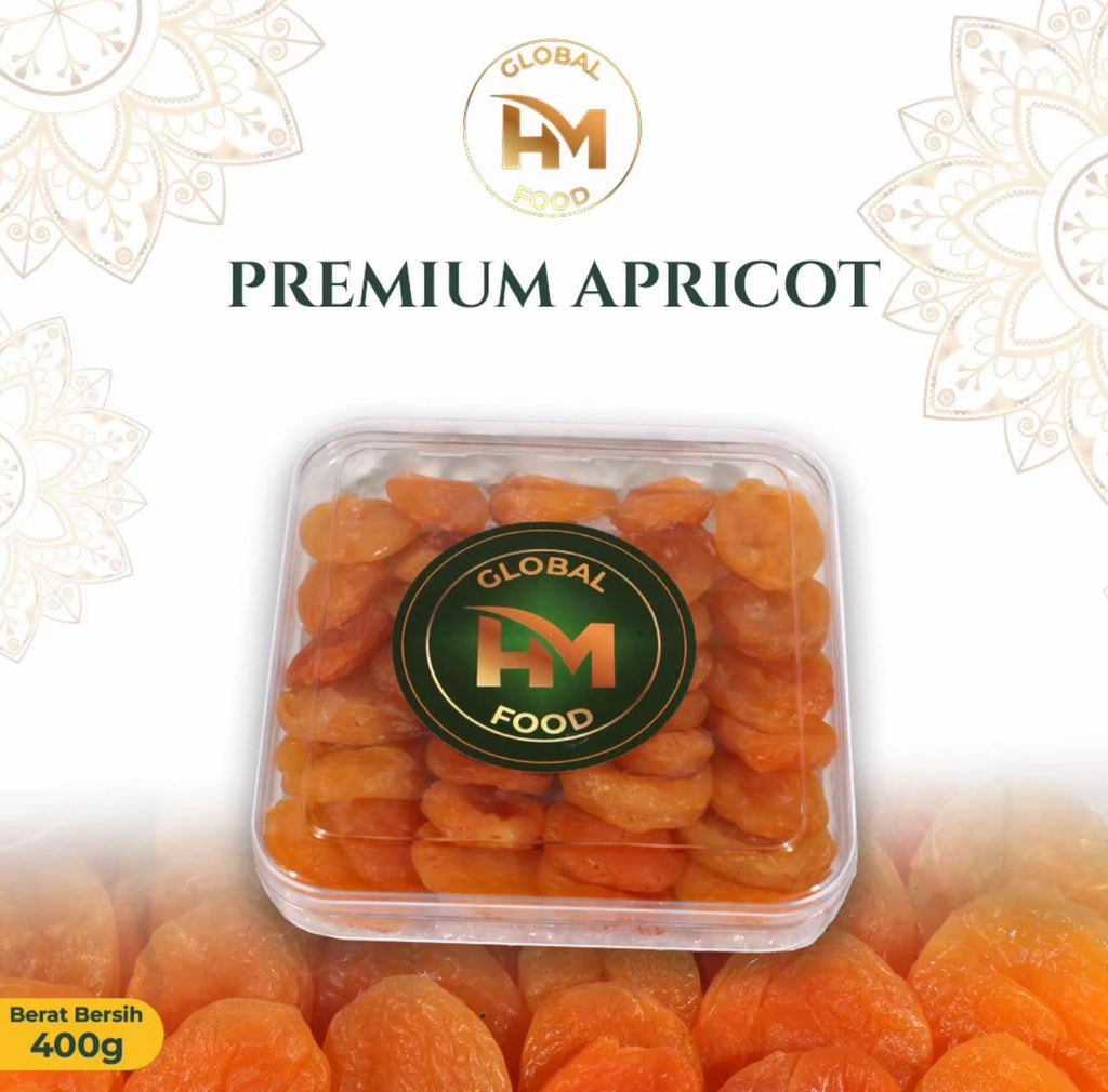 Makanan Premium Dried Apricot HM Global Food
