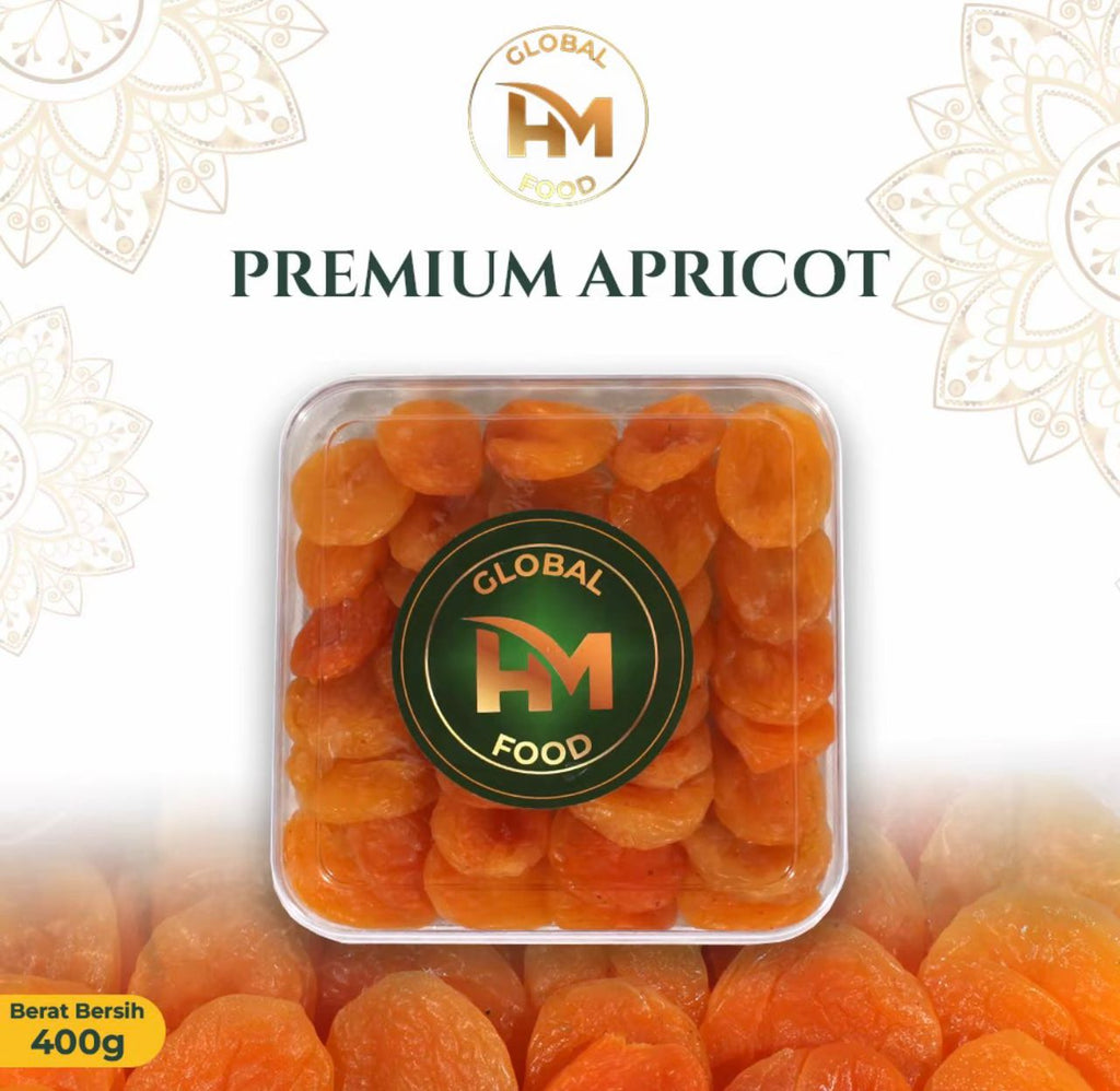 Makanan Premium Dried Apricot HM Global Food